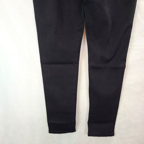 NWT HOMME + FEMME Men's (40) Black Comfort Stretch Tapered Denim Jeans --$150 - Picture 4 of 11
